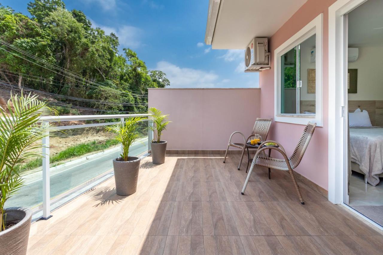 Studio Apto Com Varanda Garagem Tv Smart Wi-Fi Marica Luaran gambar